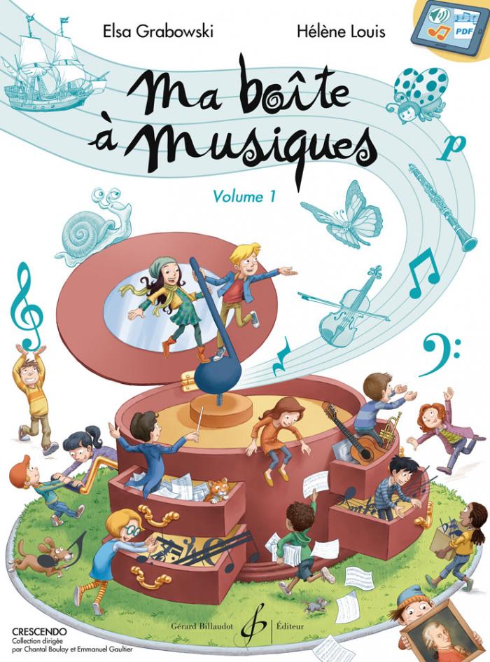 Ma boîte à musiques - volume 1 - Cours complet de formation musicale