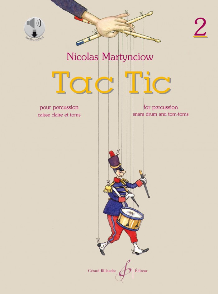 Tac Tic percussion method by Nicolas MARTYNCIOW